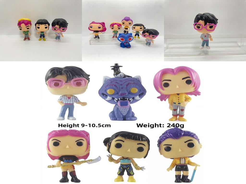 K-pop Истребители демонов Коллекционный набор ПВХ фигурок для фанатов и для демонстрации