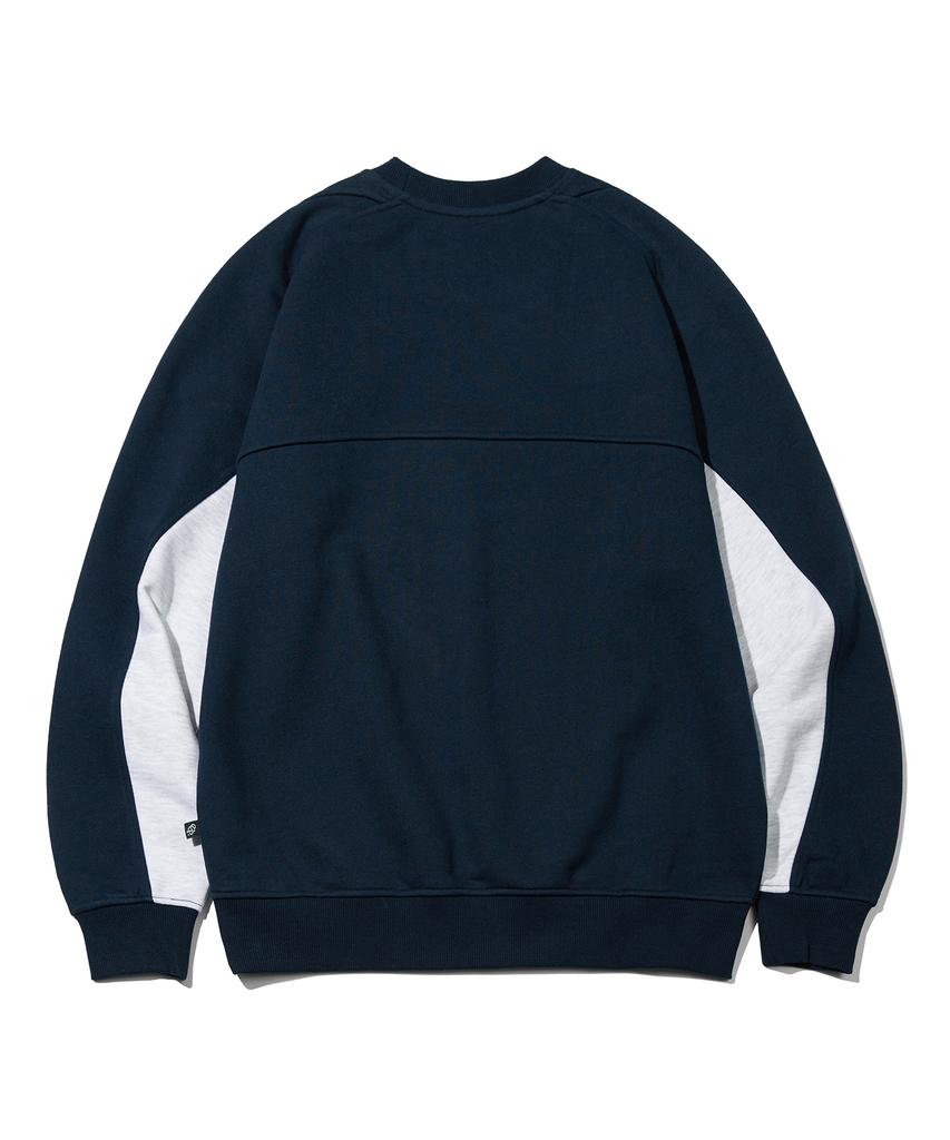 CGP Sporty Color Block Sweatshirt_Navy