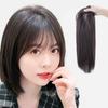 25/35cm Women Wig Fluffy Breathable Natural Look Synthetic Short Straight Wigs with Bangs Cosmetic Tool for Lady