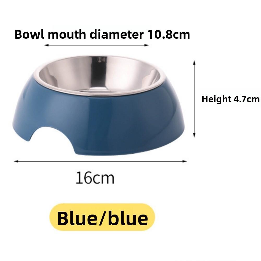 Дизайнерская миска для питомца 2 в 1 из нержавеющей стали, новая миска для кошки, товары для питомцев