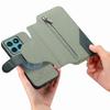Кошелек-книжка из кожи с молнией, слотами для магнитных карт для Motorola G56 G15 G75 G85 G55 G35 Edge 60 Pro 50 Fusion, карманная крышка