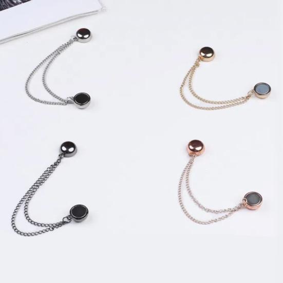 4/8/12 шт. Магнитные зажимы для одежды, пуговицы для штанин, регулируемые зажимы для штанин, булавки, быстрые застежки для рубашки