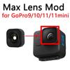 Max Lens Mod для GoPro Hero 9/10/11/11mini черный чехол для объектива экшн-камеры сменные защитные аксессуары