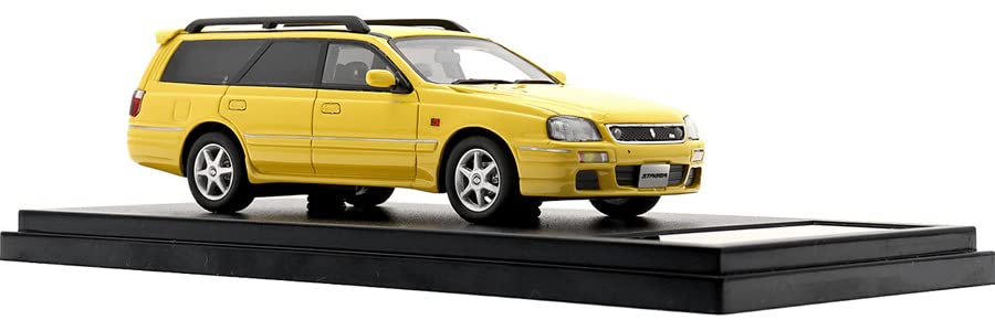 Hi Story Nissan STAGEA 25t RS FOUR S Lightning Yellow Готовый продукт HS381YE 1/43 (1998)