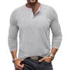 Men's Long Sleeved T-shirt Round Neck Shirt Men's Casual T-shirt