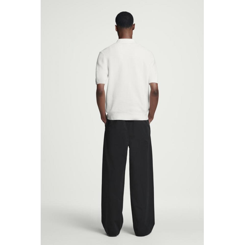 COS Рубашка поло из японского трикотажного хлопка