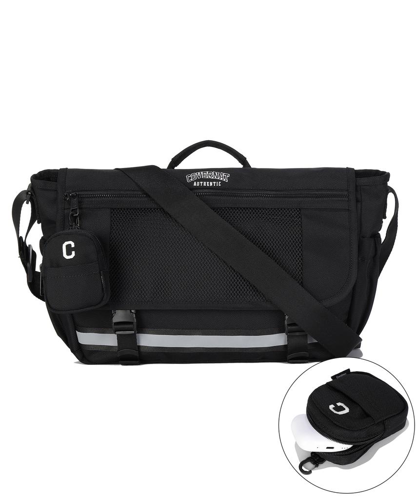 Covernat Edu Messenger Bag Black