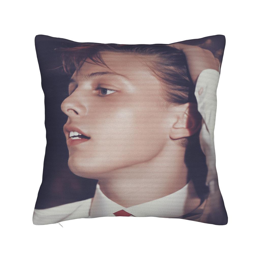Singer L-Luis M-Miguel Pillow Cover Retro Trendy Pillow Case For Sofa Couch Bed Living Room Soft Pillowcases Birthday Present