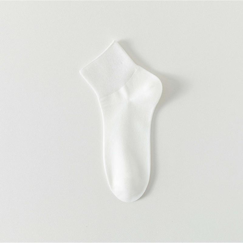 5 пар женских весенних и летних тонких носков из чистого хлопка с дезодорирующим эффектом, впитывающих пот, спортивных, универсальных, средней длины