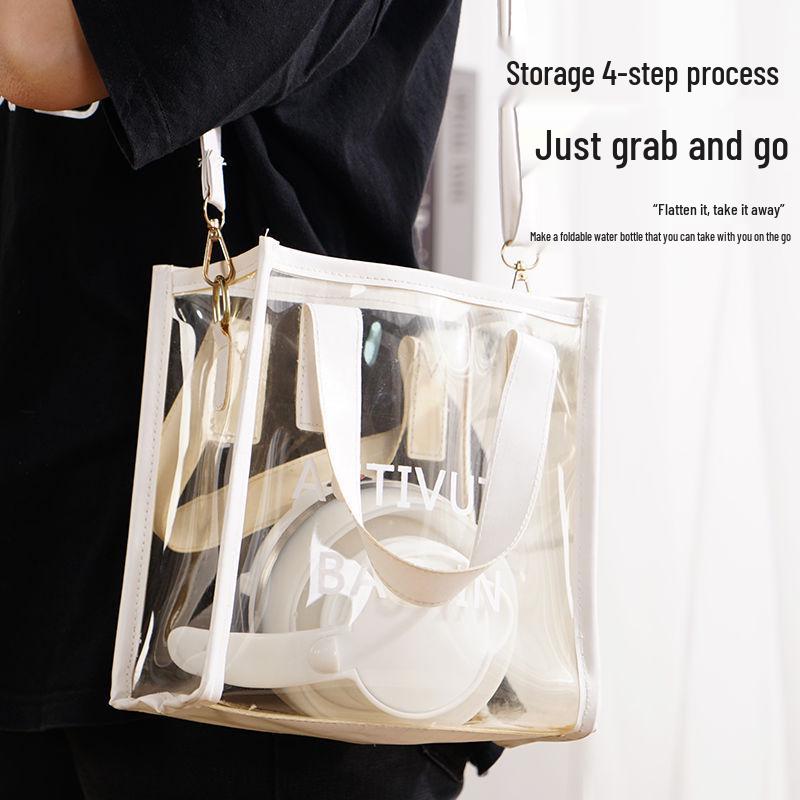 Компактный электрический складной силиконовый чайник с автоматическим отключением для путешествий