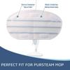 8 Pack Replacement Steam Mop Pads Compatible PurSteam PurSteam Steam Mop Cleaner ThermaPro 10-in-1