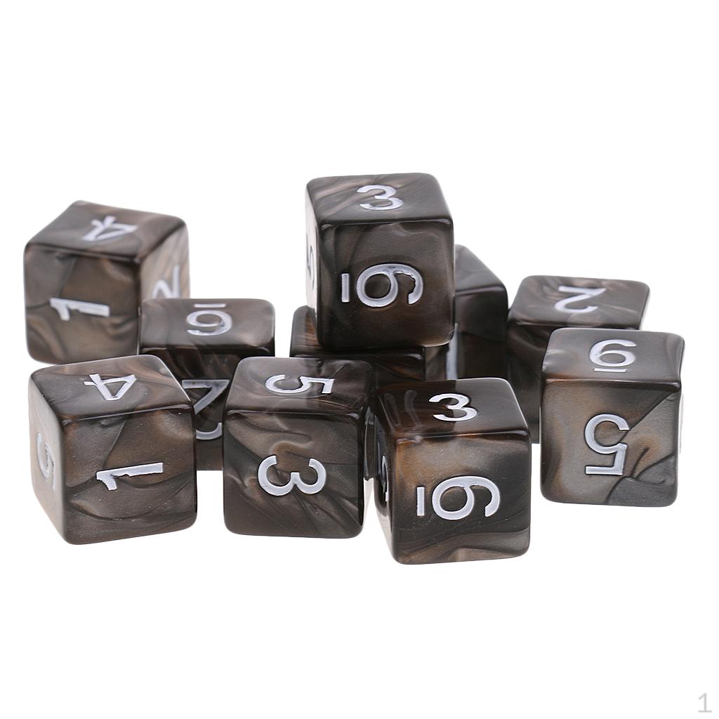 6-сторонний многогранник D6 для РПГ