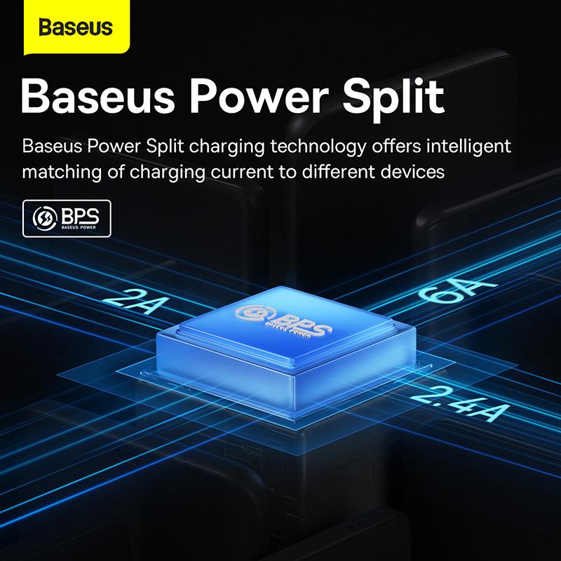 Baseus Flash Series One-for-three Fast Charging Data Cable USB To M+L+C 100W