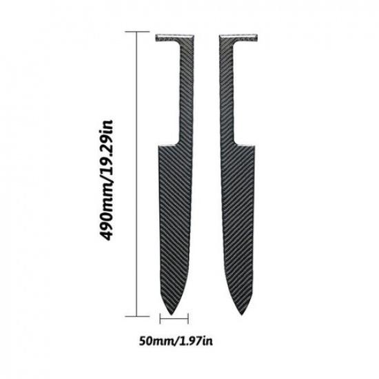 Fits Ford Mustang 2005-2009 Carbon Fiber Interior Door Panel Cover Trim Sticker