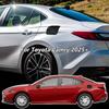Для Toyota Camry 2025 Аксессуары АБС-пластик Накладка на крышку топливного бака автомобиля Отделка Крышка для масла и бензина Внешняя отделка - Углеродное волокно