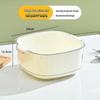 ZISIZ Double-Layer Kitchen Drain Basket Set