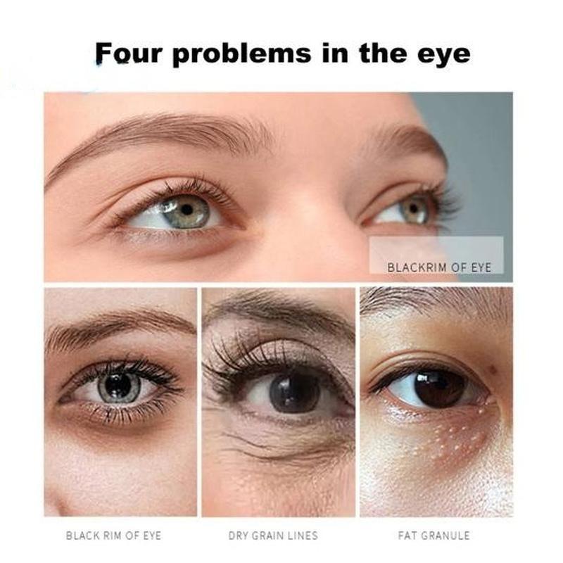 Крем для глаз, натуральный экстракт растения, горечавки, против темных кругов, мешков под глазами, крем от морщин, уход за глазами для нее, для сна