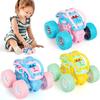 Cute Push & Go Double-Directions Vehicles Sets for Toddlers Gifts, 3 Pack