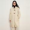 Women's Mid-length Double-sided Wool Toggle Coat