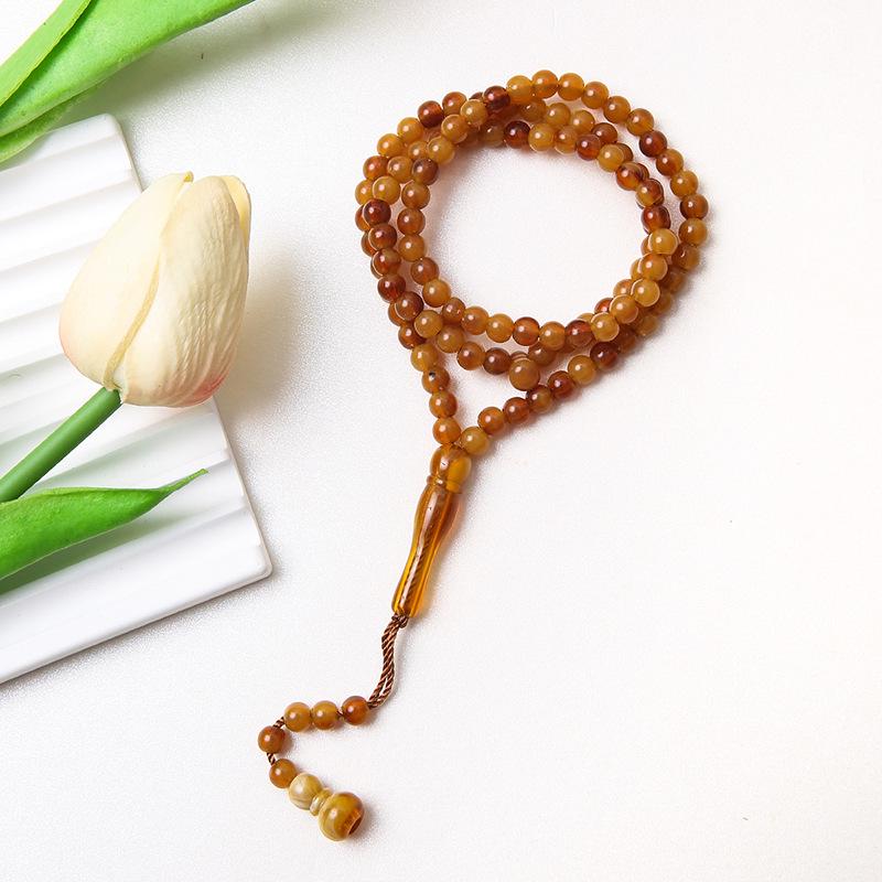 Красочные исламские молитвенные бусины арабский браслет тасбих