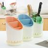 Kitchen Storage Tools Fork Draining Rack Knife Organizer Drainer Drying Rack for Spoon Chopsticks Holder Accessories Supplies