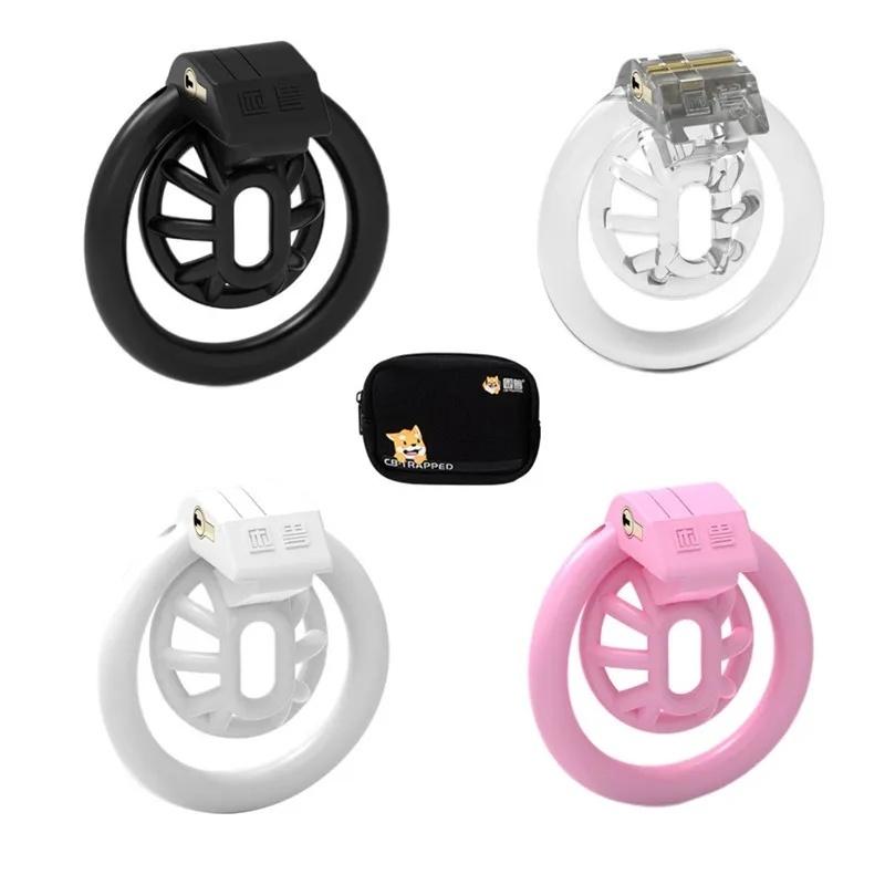 Male Positive-Negative Pole Chastity Cage Whale Head Style Sissy Abstinence Cage BDSM Adult Toy CB Urethral Lock Sex Product18+