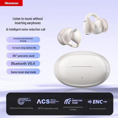 Беспроводные наушники с открытым ухом и клипсой Newmine LY36