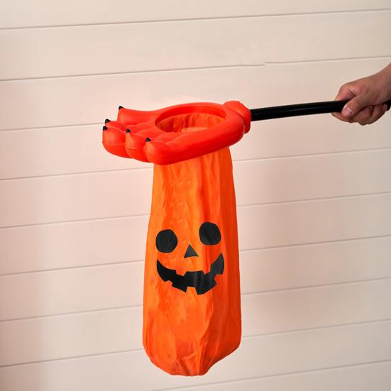 Сумка для сладостей на Хэллоуин, сумка для хранения конфет в форме ладони, многоразовый держатель для сладостей на Хэллоуин, аксессуары для вечеринок