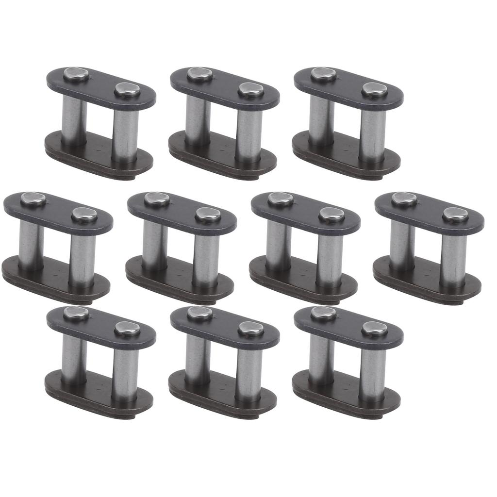 10 шт. Соединительное звено цепи T8f Стальные Износостойкие Соединители Легкие Прямая Замена