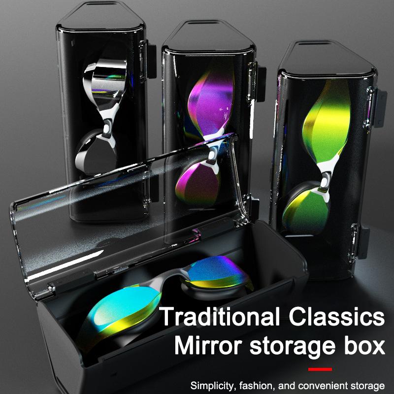 High Definition Waterproof And Anti Fog Adult Swimming Goggles, Professional And Comfortable Electroplated Swimming Goggles