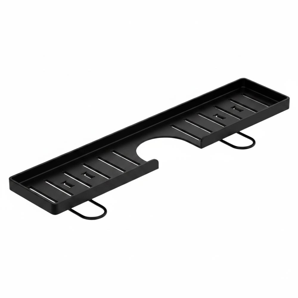Minimalist Bathroom Storage Rack Waterproof Rustproof Faucet Storage Shelf Large Capacity Space Saving Cosmetic Storage Box