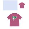 Mens Loose Fit Cotton Blend Short Sleeve T-Shirt With Cartoon Print Breathable Casual Tee Teens Adults