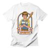 Classic Cartoon Anime European and American Style Illustration High Street Casual Tshirt Mens and Womens Luxury  Top 2026