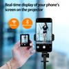 Tripod Screen Mirroring Selfie Stick WIFI Projection Screen Real Time Display Selfie Monitor For Smartphone Video Recording