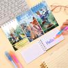 New  Zootopia 2 Spiral Book Coil Notebook Zootropolis Journal Diary Schedules Daily Notepad School Supplies Stationery