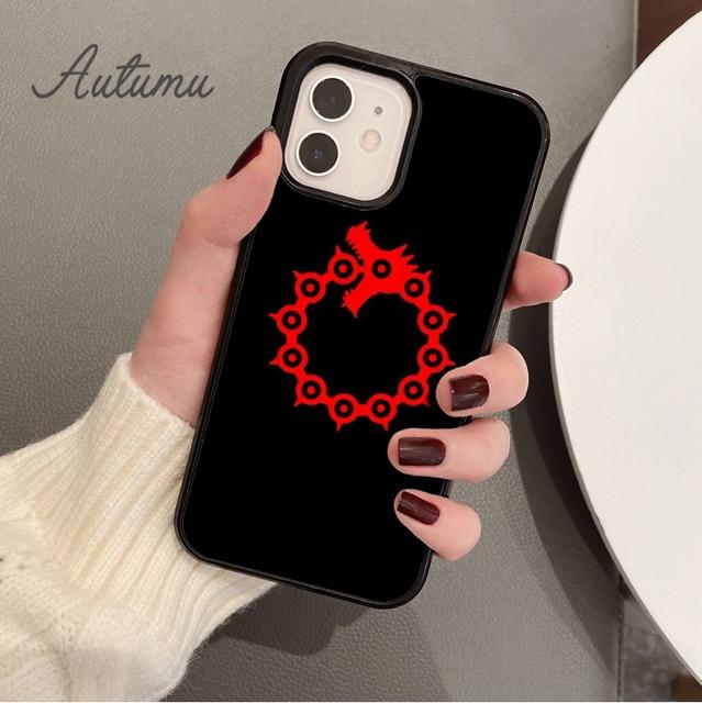 Чехол Nanatsu No Taizai Seven Sins для телефона iPhone 11 12 13 14 Pro Max mini X XR XS SE 2020 6S 7 8 Plus Galaxy S21 S22