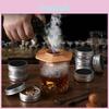 Bartending Set 1 Set Accessories Creative Hexagon Cocktail Smoked Wood Lid Setwooden Cocktail Shaker Accessoriesbartending Tools