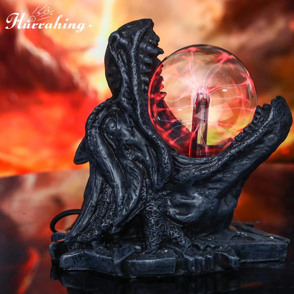 New Dragon's Crystal Plasma Ball 3 Inch Touch Sensitive Glass Ball - Science Enlightenment Decoration
