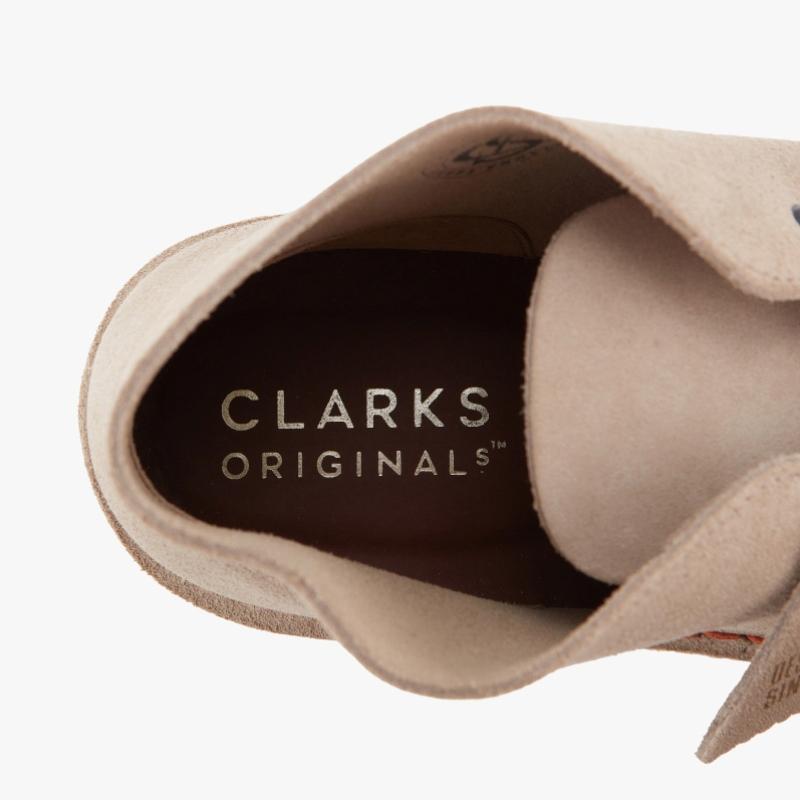 Ботинки Clarks Desert Sand из замши 26155527