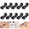 40Pcs Finisher Wire Clamps Self Adhesive Cable Organizer Cord Holder Wire Organizer Cable Clips for