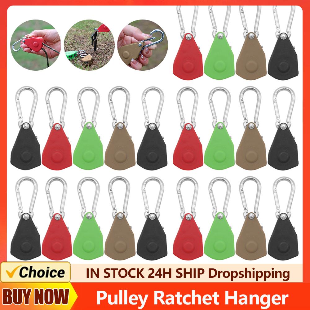 1-10 шт. Натяжитель для веревочной пряжки, прочный шкив с храповым механизмом, регулируемый шнур, крепление, ветрозащитное для тента, навеса