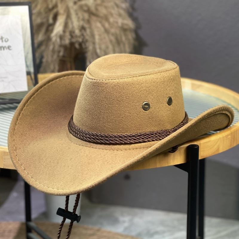 Ковбойская шляпа в западном стиле Летняя уличная Синьцзянский туризм Тень Дали Солнцезащитная шляпа Женская шляпа для альпинизма Мужская шляпа Пустынное шоссе