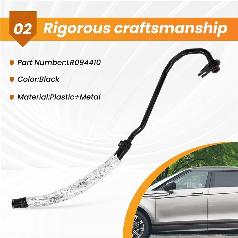 Powerful Engine Water Return Tube LR094410 For Turbocharged Engines For Range Rover Evoque 12-18(L538), Discovery Sport 15-19(L5