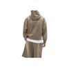 Fear of God Essentials Classic Fleece Толстовка на молнии Homestead Heather Мужские топы Коричневый 192SP254783F
