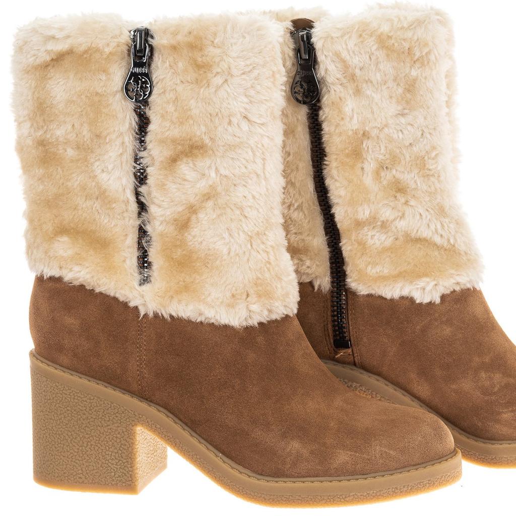 FLRIL4SUE10 Женские сапоги на каблуке с круглым носком