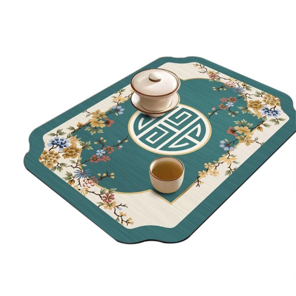 Термостойкий нескользящий быстросохнущий коврик для сушки посуды коврик для сушки посуды с диатомовой грязью впитывающая подкладка для посуды ARI