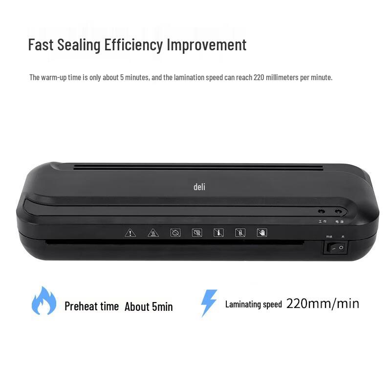 Deli 33939 A4 Photo & Document Laminator