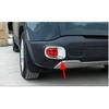 Rear Fog Light Lamp Cover Trim For 2015-2018 Jeep Renegade ABS Chrome 2pcs