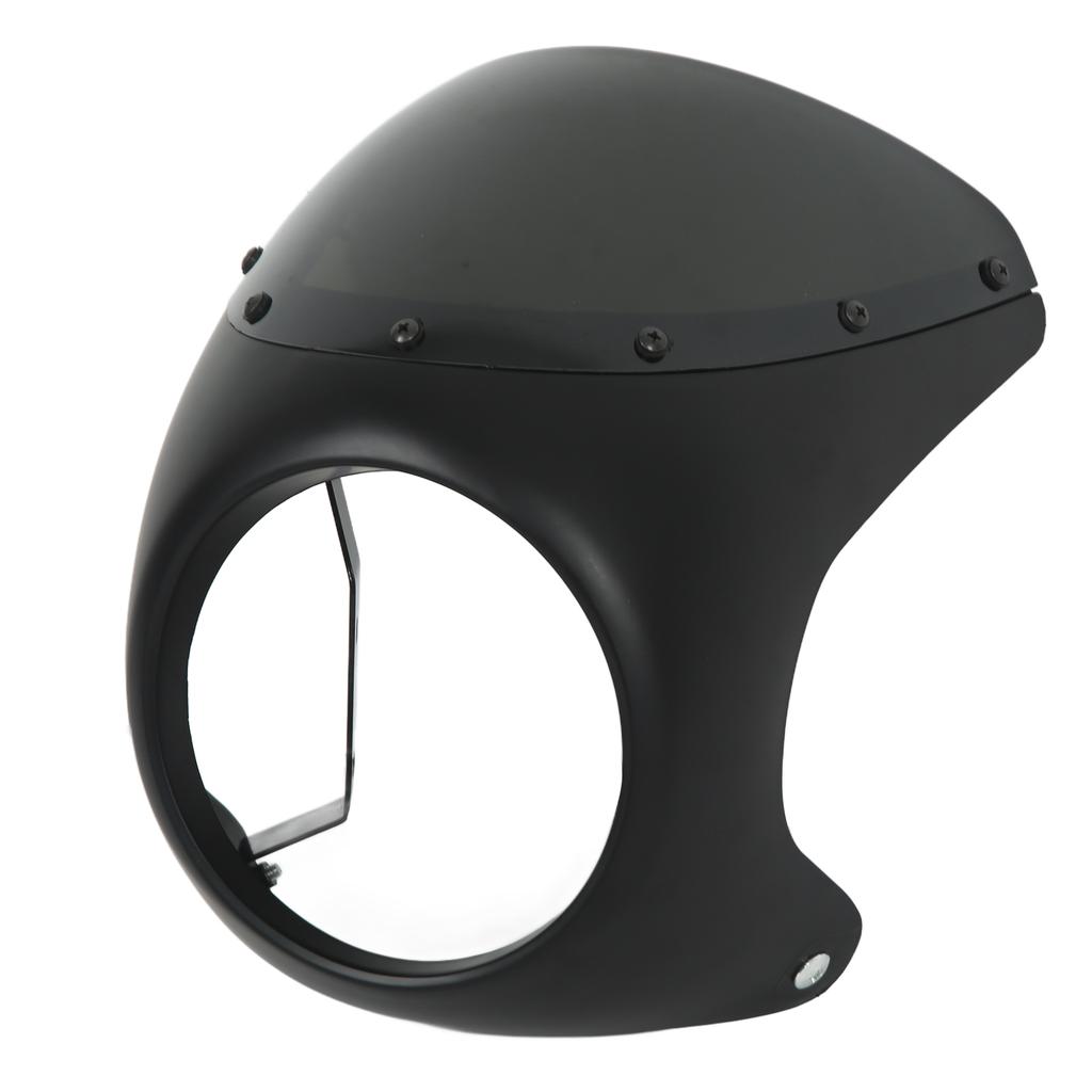 7-дюймовый обтекатель фары мотоцикла защитное ветровое стекло универсальное для большинства мотоциклов круглое