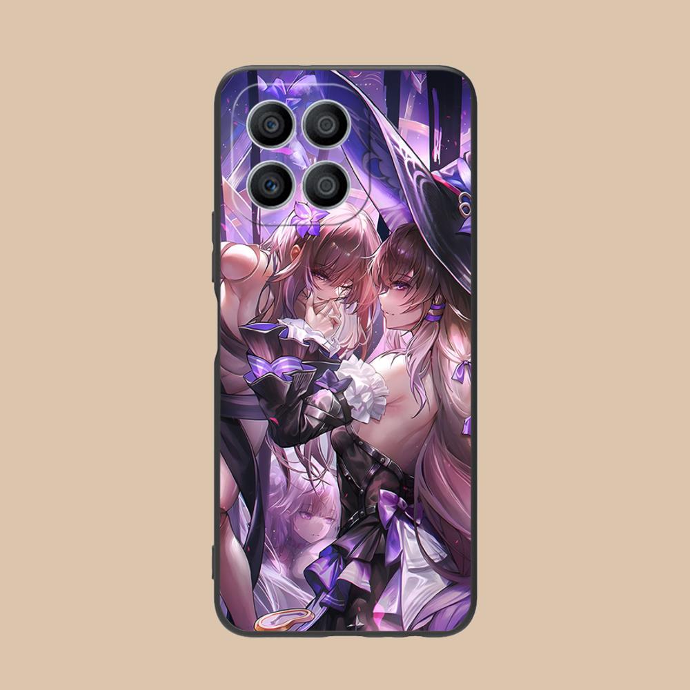 HSR Herta Матовый ТПУ Чехол для Мобильного Телефона для Honor 90 80 70 60 50 30 20 10 9 8 7 Pro S SE Lite 5G Цветной Печатный Чехол